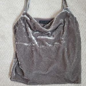 Banana Republic Crushed Velvet Tank Top